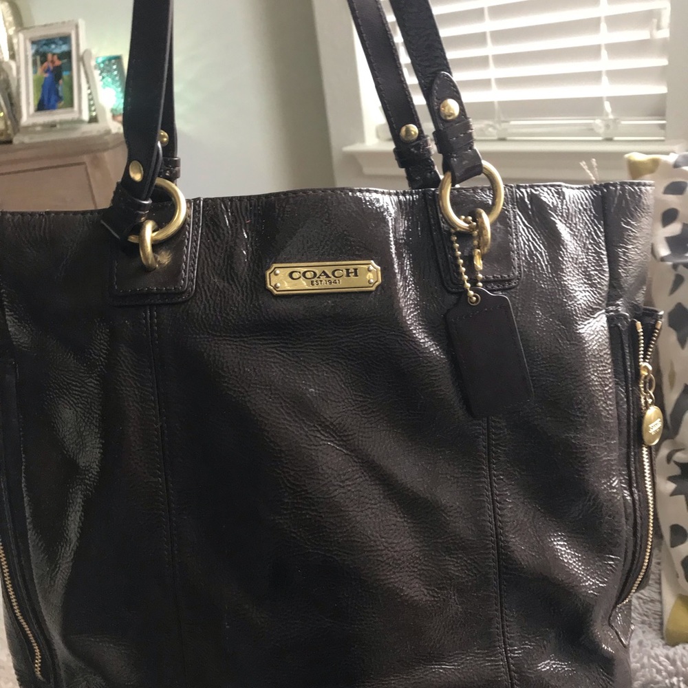 Coach Brown Leather Purse